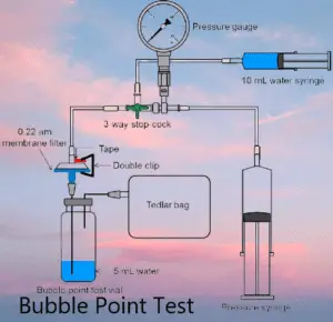 Bubble Point Test
