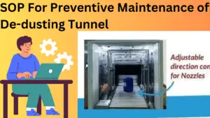 SOP For Preventive Maintenance of De-dusting Tunnel