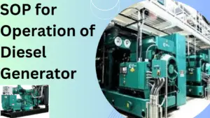 Operation of Diesel Generator