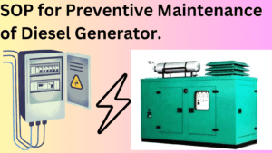 Preventive Maintenance of Diesel Generator 