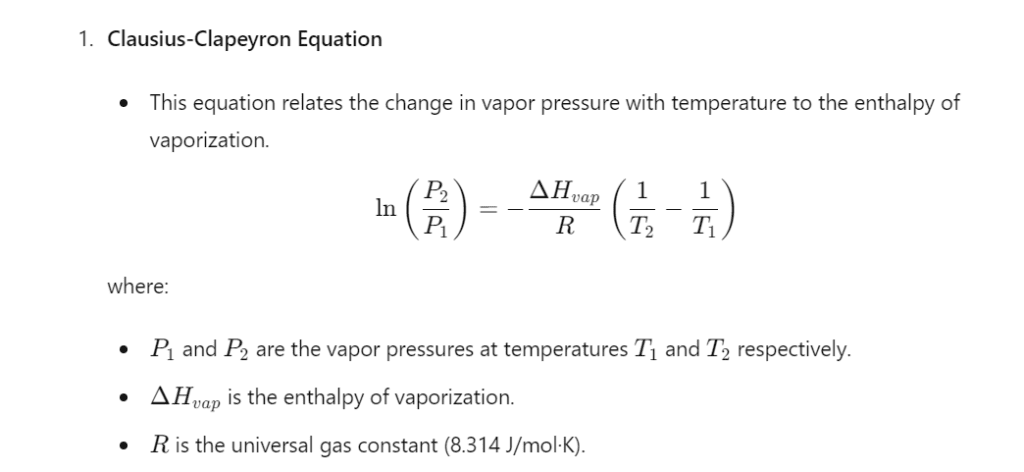 Boiling Point Apparatus Calculations 2