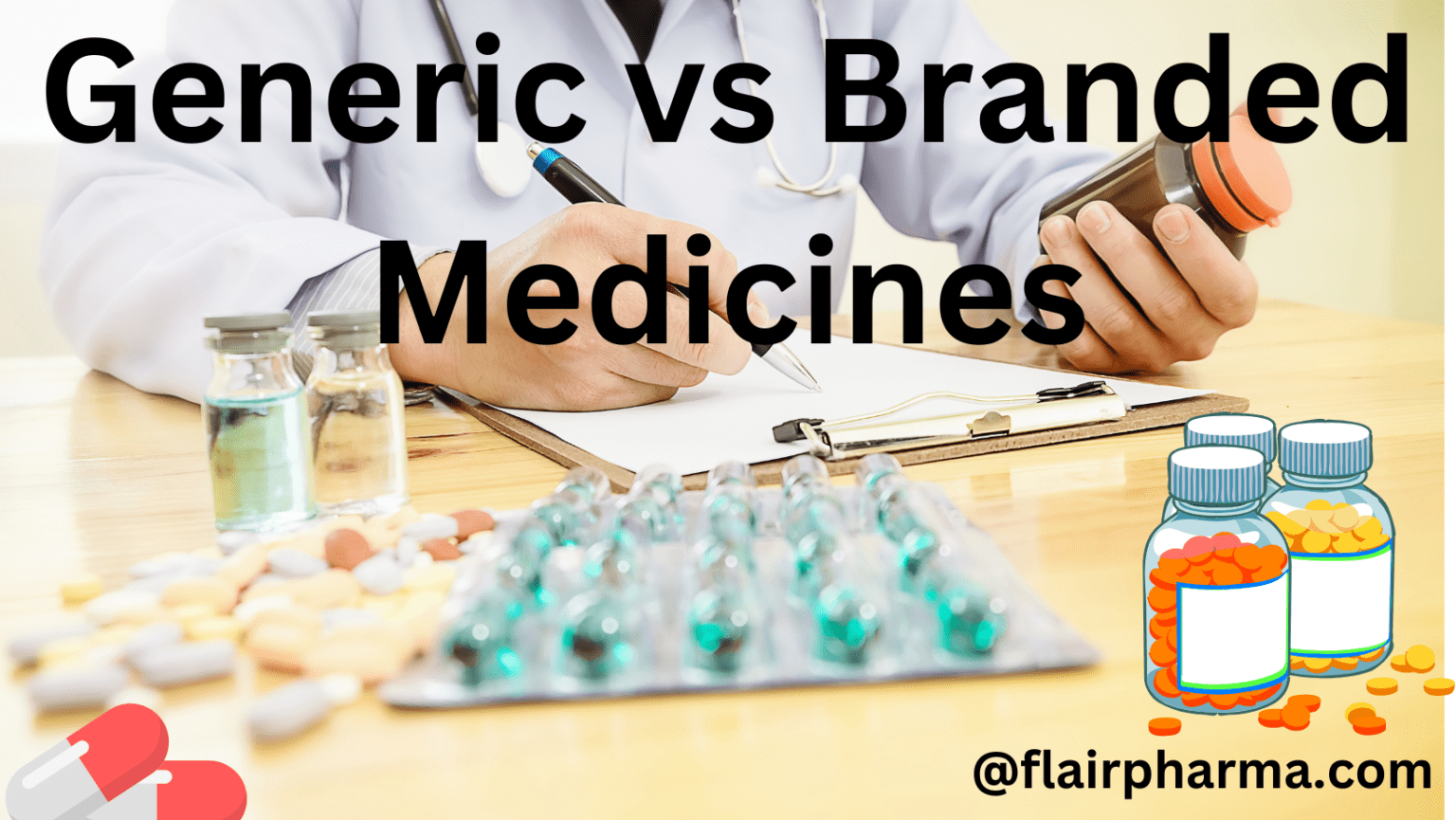 Generic Vs Branded Medicines 24 Flair Pharma The Knowledge Kit