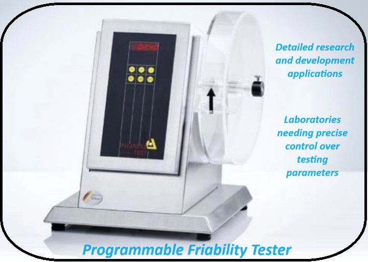 Friability Tester Uses In Laboratory » Flair Pharma The Knowledge Kit.